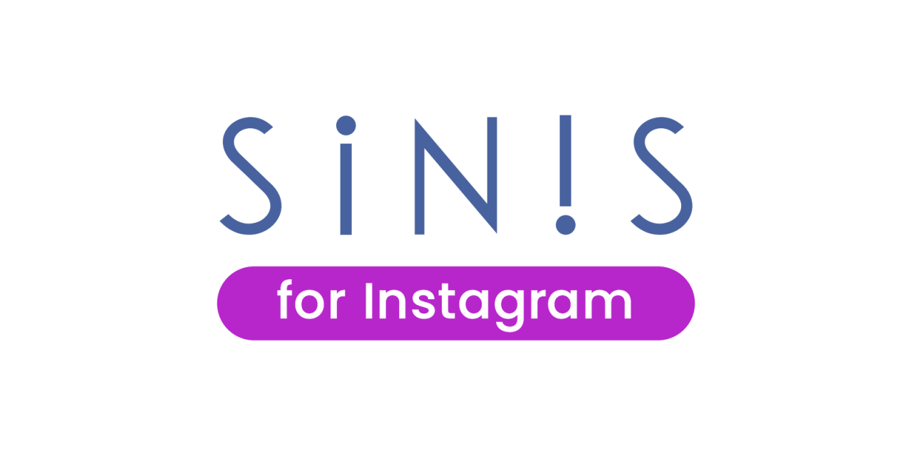 Instagram分析ツール SINIS（サイニス）<br> for Instagram 複数アカウント一括管理プラン