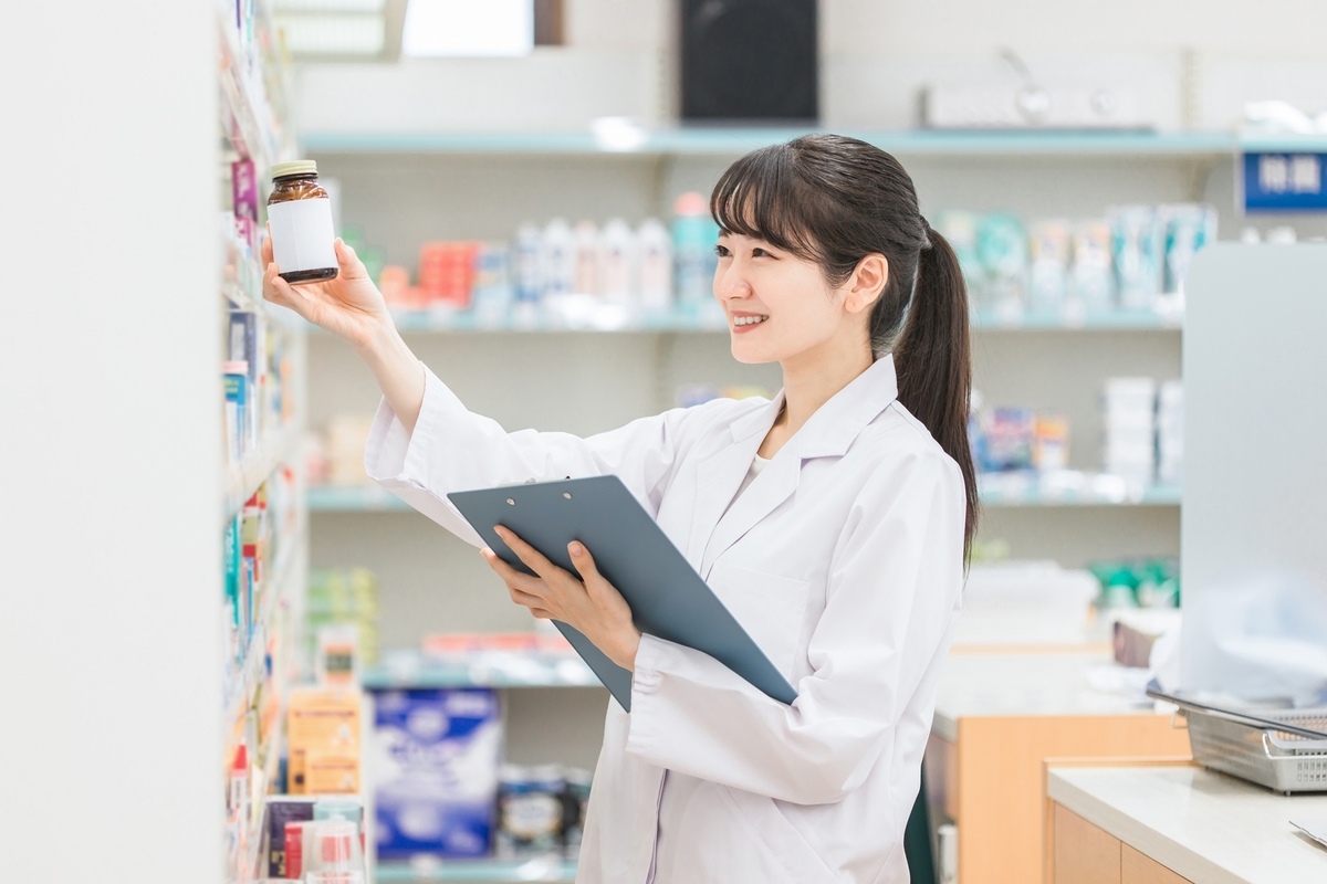 薬剤師の女性